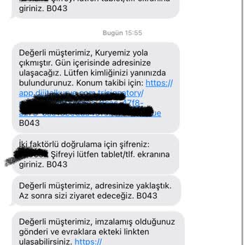 Dijital Kurye İmza Atmadığım Halde Buna Dair Bana Mesaj Yolluyor!