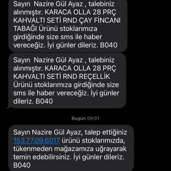 Karaca Züccaciye Forum Trabzon Karaca Şikayet