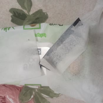 Purebaby Organic Siyah Koli Bantlı Islak Mendil