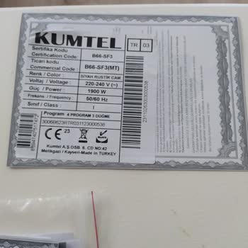 Kumtel Ankastre Sette Eksik Parça Sorunu