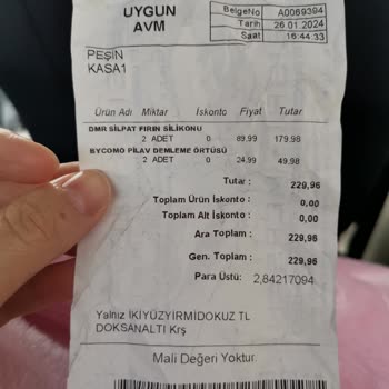 Uygun Avm (uygunavm.com.tr) Kartla Ödemede Fiş Karmaşası!