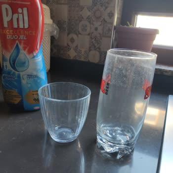 Pril Excellence Duo Jel Bulaşıkları Lekelendirdi