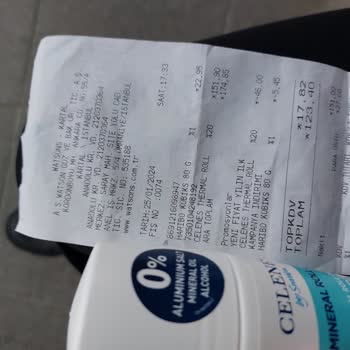 Watsons Bozuk Ürünü İade Edemiyorum