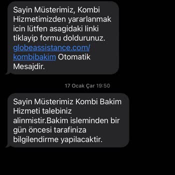 Türkiye Sigorta Ücretsiz Kombi/klima Bakım Hakkı