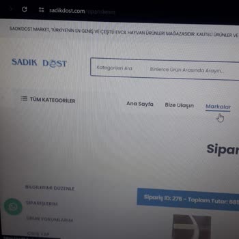 Sadıkdost (sadikdost.com) Mama Şikayet