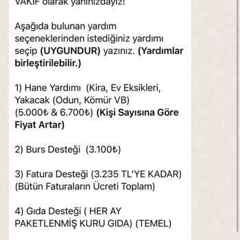 Miraç Vakfı Yardım İstemiyorum Asla
