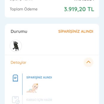 ebebek Ürünün Kargo Gecikmesi Ve Kargoya Verilmeme