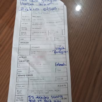 Burger King Eksik Ve Soğuk Teslimat İle İlgili İade Süreci