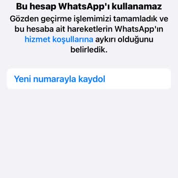 WhatsApp Giriş Sorunu