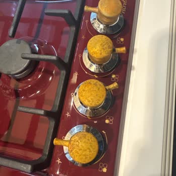 Silverline Retro Ocak Renk Değişim Ve Kırık Parçalar