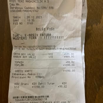 A101 Valizimdeki Arıza Ve Mağaza Tepkisi