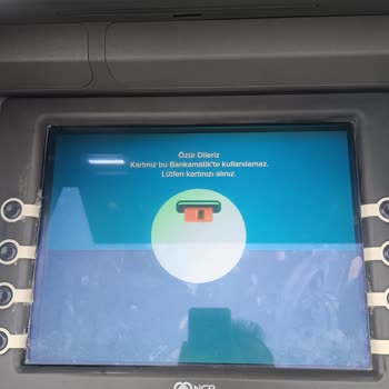 İş Bankası Kartının Bankanın Kendi ATM'lerinde Kullanılamaması Sorunu