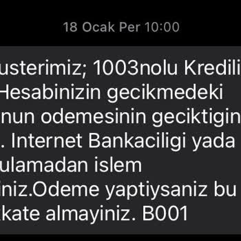 Ziraat Bankası Verilerinin KKB'ye Geç İletilmesi Ve Gecikmesi