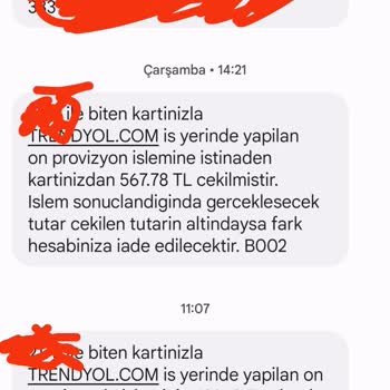 Trendyol Para İadesi İstiyorum