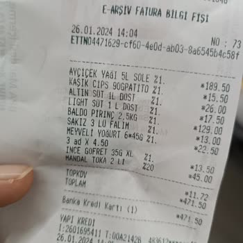 BİM Patito Cips İçerisinde Çıkan