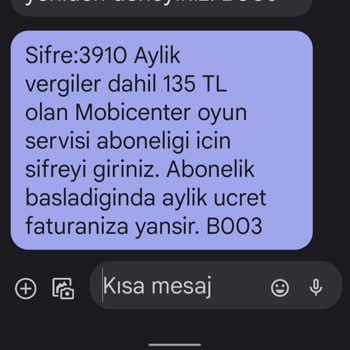 Vodafone Şikayet 1240 Mobicenter İptali