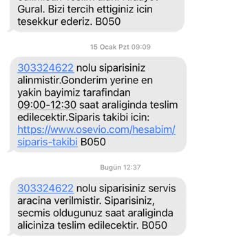 Osevio.com Çiçek Teslimatı Ve Hizmet Sorunu