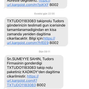 Kargoist Günlerdir Dağıtıma Çıkarmasına Rağmen Kargomu Getirmiyor