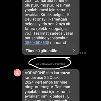 Vodafone Sim Kart Hakkında