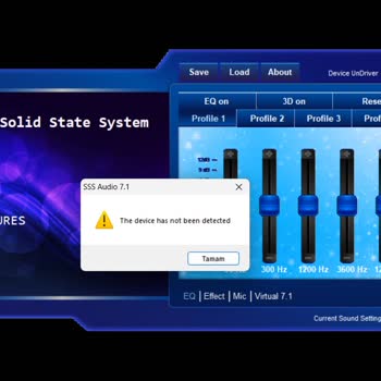 Rampage M7 Moncher Driver Hatası