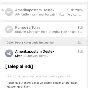 Amerika Postam (amerikapostam.com) Amerikapostam.com Sipariş Gelmiyor, Sipariş Takibi Yok, İletişim Yok