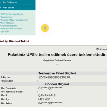 Kiğılı Firması Kargoya Ürünümü Teslim Edememesi Sorunu