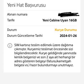 Vodafone Aktivasyon Sürecinde Yaşanan Sorunlar