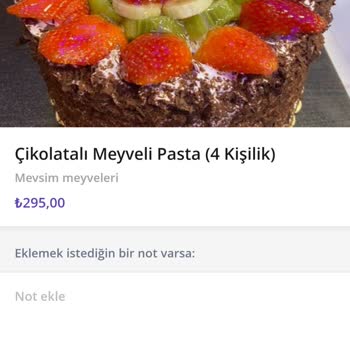 Evcim Pastanesi (Bursa) Görselle Aldatmaca