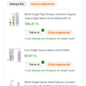 Hepsiburada İncia Pişik Önleyici Kremi Pişik Yaptı