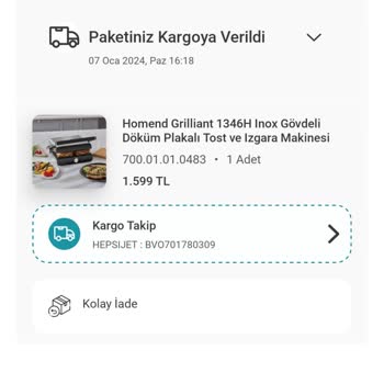 Karaca Züccaciye Kargom Gelmedi