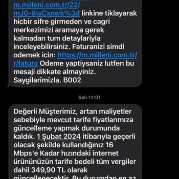 Millenicom Pişmanlığı