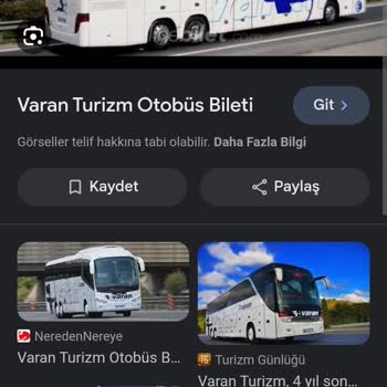 Varan Turizm Varan Otobüs Firması