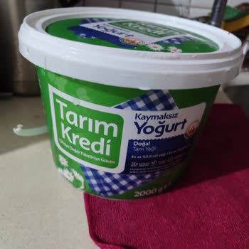Tarım Kredi Kooperatif Market Hatalı-Kırık Yoğurt Kabı