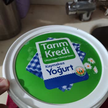Tarım Kredi Kooperatif Market Hatalı-Kırık Yoğurt Kabı
