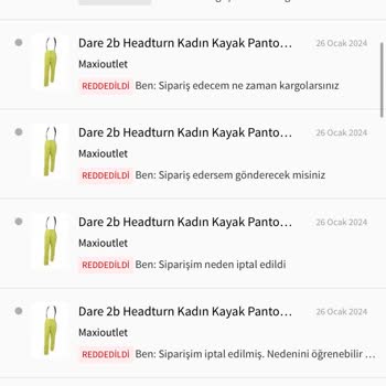 Trendyol İptal Edilen Ürünüm Hakkında Hakkımı Arayamıyorum.