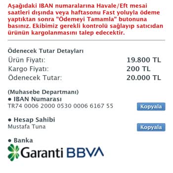 Sahibinden.com Güvensizliği Sahte Hesaplar