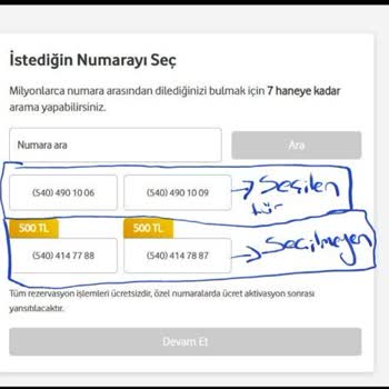 Vodafone Hatalı Eksik Bilgilendirme