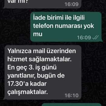 Braunshop.com.tr İade Ve Kargo Kodu Duyarsızlığı