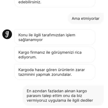 Gardrops Uygulaması İle Kargo Firması Sorumu