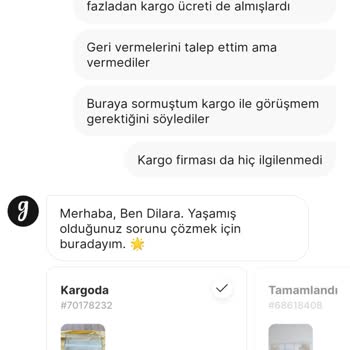 Gardrops Uygulaması İle Kargo Firması Sorumu
