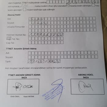 D-Smart İnternet Abonelik İptali