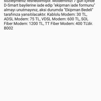 D-Smart İnternet Abonelik İptali
