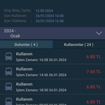 Gaziantep Büyükşehir Belediyesi Otobüs Kartı Dolum Hatası