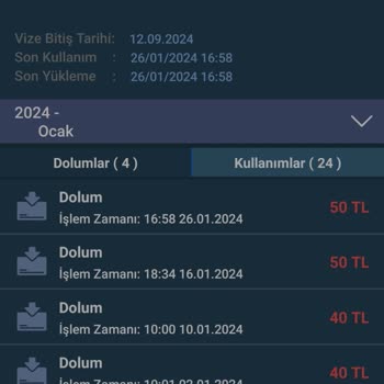 Gaziantep Büyükşehir Belediyesi Otobüs Kartı Dolum Hatası