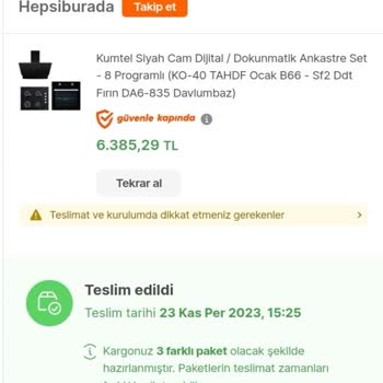 Kumtel Bozuk Ürün Gönderiyor