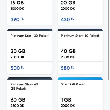 Turkcell Tarife Göstermiyor Uygulamada