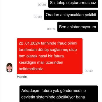 Payfix Kesilen Fatura Maile Düşmemiş