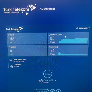 Kablo Net 50Mbps Olması Gereken Hız 1Mbps