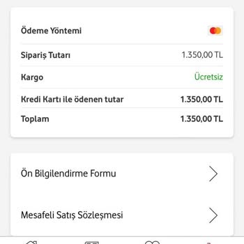 Vodafone Ürün Göndermiyor Paramı İade Etmiyor