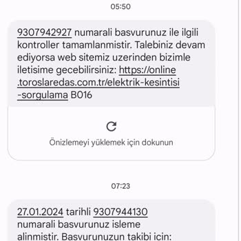 Toroslar Elektrik Dağıtım Şirketi Çözülemeyen Elektrik Kesintileri.